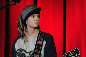 Kytarista Tokio Hotel Tom Kaulitz.