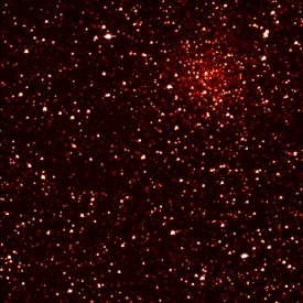 Jeden z prvních snímků: hvězdokupa vzdálená 13 tisíc světelných let.