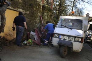 Čerstvé dílo ETA. Útok bombou na dům rejdaře Arana u Bilbaa, 26.3.09.