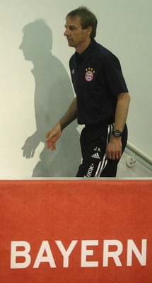 Jürgen Klinsmann, nyní už bývalý trenér Bayernu Mnichov.