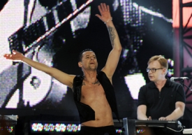 Depeche Mode - David Gahan a Andrew Fletcher.