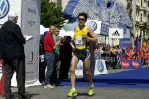Maratonec Róbert Štefko.