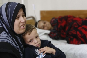 Podmínky v nemocnicích v Gaze bývají hrozné.