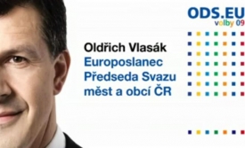 Kandidát ODS Oldřich Vlasák vsadil na dvacetivteřinový klip.