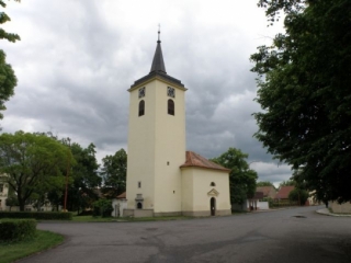 Kostel ve Slatině.
