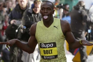 Jamajčan Usain Bolt, nejrychlejší sprinter planety.
