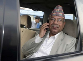 Nový nepálský premiér Madhav Kumár Nepál.