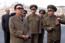 Severokorejský vládce Kim Čong-il.