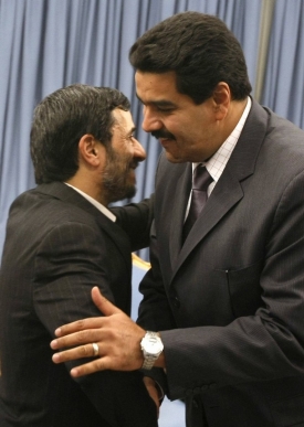 Venezuelský ministr zahraničí na návštěvě Íránu.
