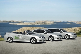 Saab nabízí verzi spalující E85 u všech svých modelů.