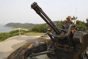 Jihokorejské námořnictvo ce stavu zvýšené bojové pohotovosti.
