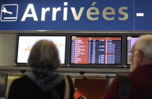Tabule na letišti Charlese de Gaulla hlásila u letu AF447 zpoždění.