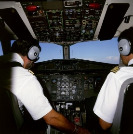 Pilotní kabina (ilustrační snímek).