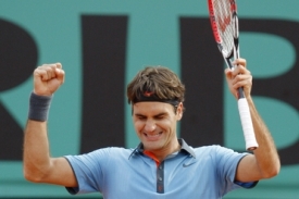 Roger Federer se blíží triumfu na Roland Garros.