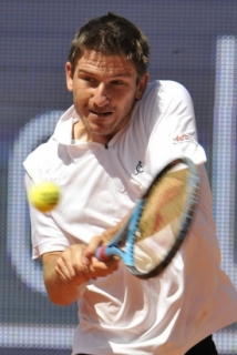 Český tenista Jan Hájek.