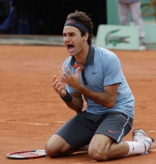 Tenista Roger Federer právě vyhrál French Open.