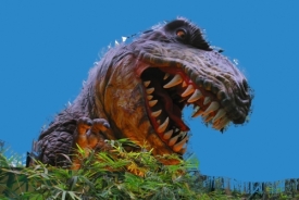 Jurassic restaurant láká hosty na dinosaury. (Ilustrační foto)