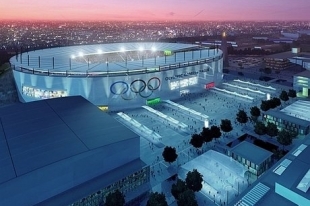 Tak měl vypadat olympijský stadion v Praze.