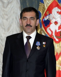 Ingušský prezident Junus-Bek Jevkurov.