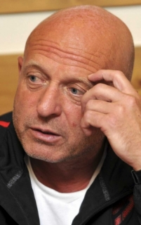 Karel Jarolím, trenér fotbalistů Slavie.
