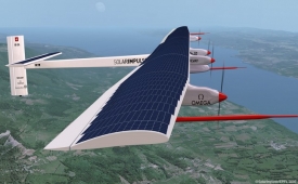 Solar Impulse létá zatím pouze na počítačových vizualizacích.