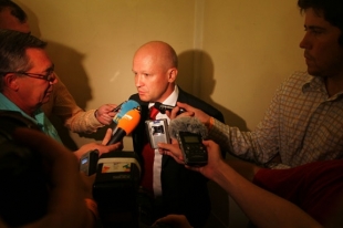 Ivan Hašek odpovídá médiím už jako nový šéf fotbalového svazu.