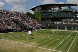 Ilustrační foto z tenisového Wimbledonu.