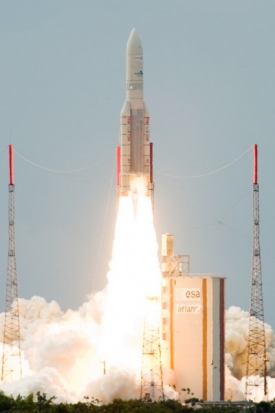 Ariane V ECA je v současnosti nejsilnější evropskou raketou.