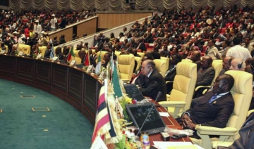 Pod taktovkou Kaddáfího. Delegáti summitu Africké unie v Libyji.