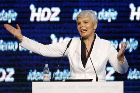 Chorvatskou premiérkou bývalá novinářka Kosorová.