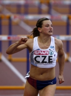 Atletka Lucie Škrobáková.