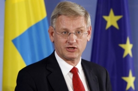 Švédský ministr zahraničí Carl Bildt.