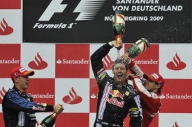 Mark Webber vyhrál Velkou cenu Německa.