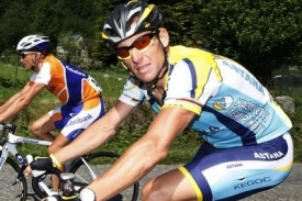 Lance Armstrong na Tour de France.