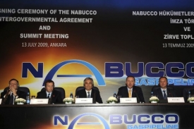 K podepsání dohody o plynovodu Nabucco došlo v turecké Ankaře.