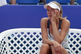 Nicole Vaidišová na pražské Štvanici v utkání 1. kola Prague Open.