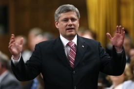 Kanadský premiér Harper s Čechy o azylantech hovořil již v roce 2008.