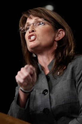 Ikona mnoha republikánů Sarah Palinová.