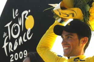 Španělský cyklista Alberto Contador, vítěz Tour de France.