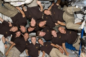 Vůbec poprvé bylo na palubě ISS najednou třináct lidí.