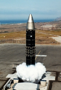 Raketa Peacemaker startuje ze sila (ilustračn&iacute; foto)