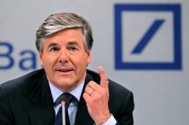 Josef Ackermann, šéf Deutsche Bank.