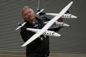 Richard Branson, majitel společnosti Virgin Galactic.