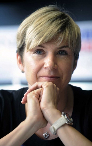 Kateřina Neumannová, šéfka organizátorů lyžařského šampionátu v Liberci.