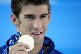 Michael Phelps opět rozšířil svou sbírku medailí.