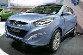 Hyundai představí sériový model ix35, dříve známý jako studie ix-onic.