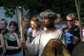 Keltský festival Lughnasad v Nasavrkách.