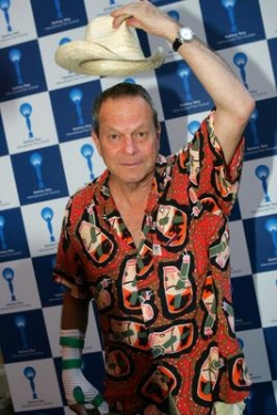 Host festivalu Terry Gilliam. Na snímku z Karlových Varů 2006.