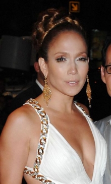 Herečka Jennifer Lopezová.