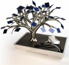 Solární bonsai od designéra Viviena Mullera.